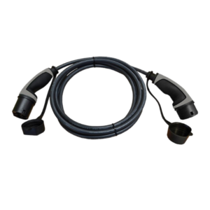 Premium polnilni kabel, T2-T2 3x16A 6m – Črn